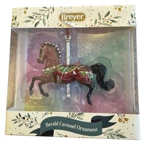 BREYER Herald Carousel Ornament 2021 Holiday Christmas 22nd Series Collectable